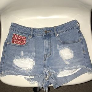 Kendall and Kylie jean shorts